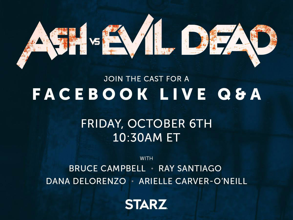Ash vs Evil Dead Live Q&A
