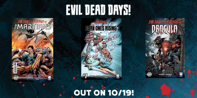 Evil Dead Days Comics